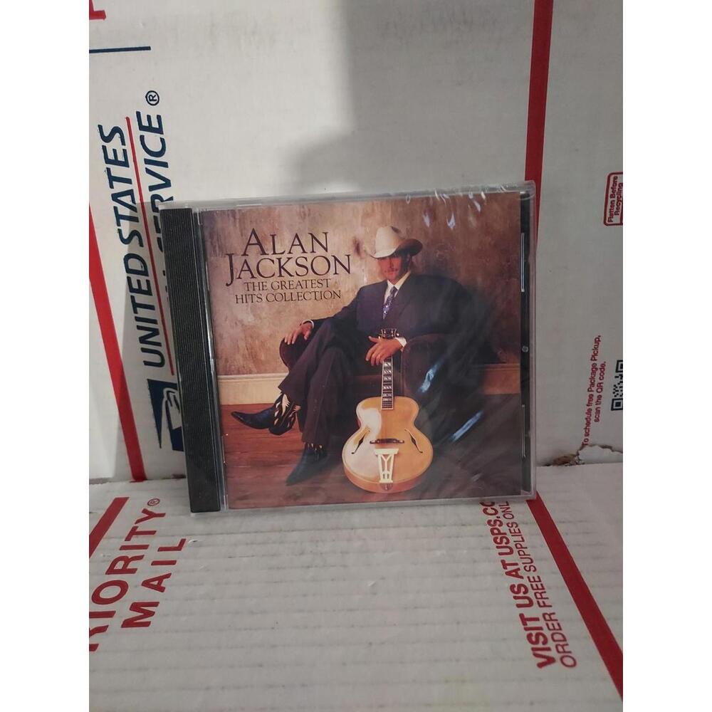 New Sealed The Greatest Hits Collection Alan Jackson Audio CD - #140